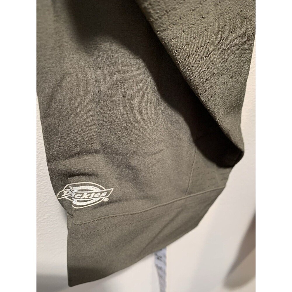 Dickies Vented Gray Long Sleeve Be Cool Performance Button Up Work Shirt 2XL - Picture 9 of 16